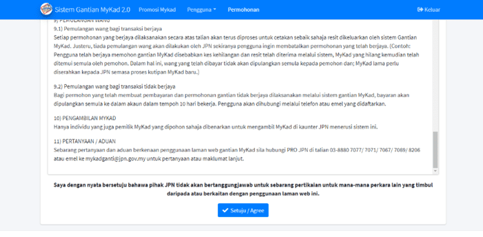 MyKad Hilang/Rosak? Mohon Gantian Kad Online/Telefon Tak Perlu 