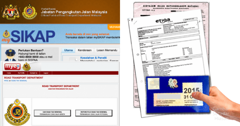 Cara Renew Roadtax & Insurans Kenderaan Online Mudah Cepat Dan Jimat!